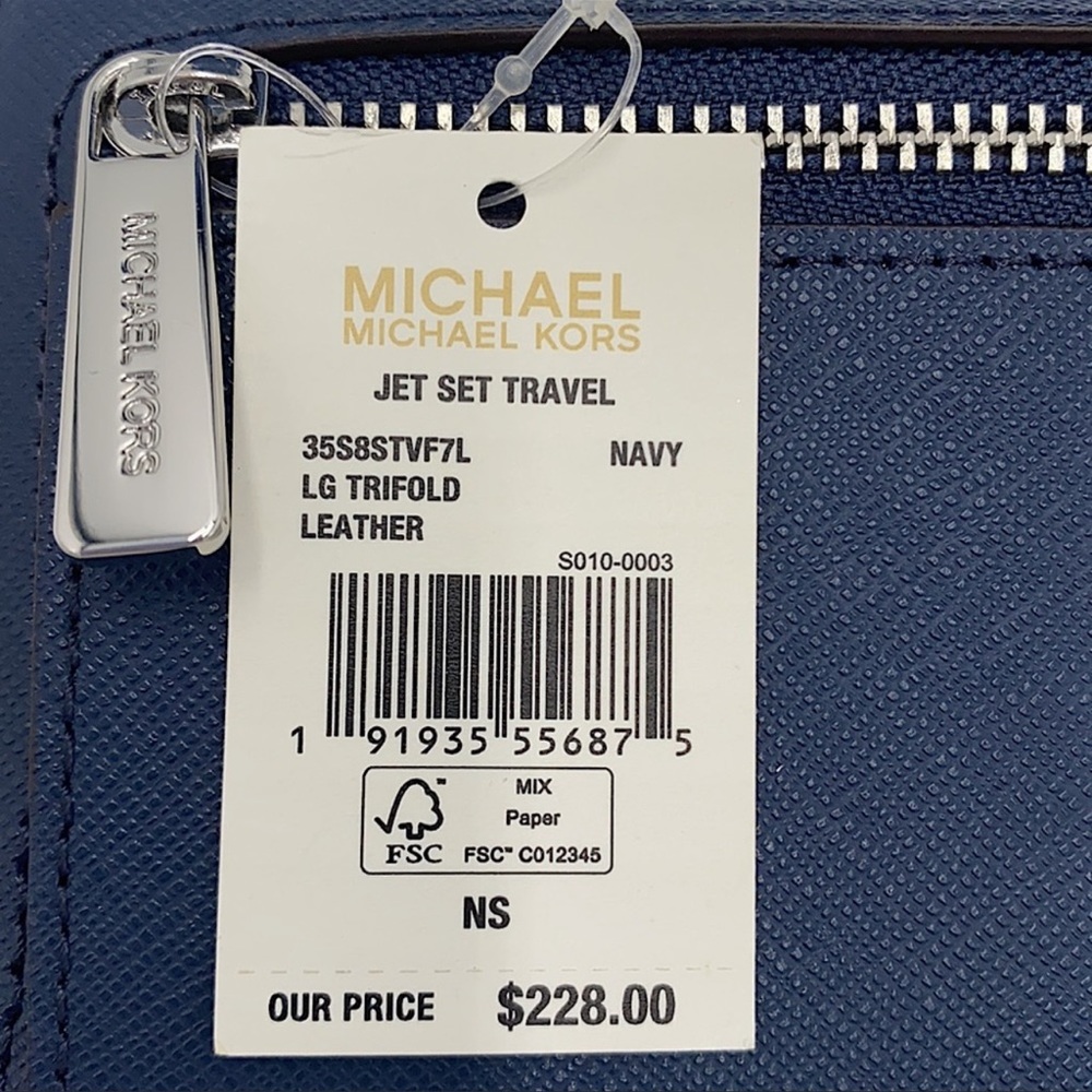 MICHAEL KORS LG CHAIN BACKPACK & SM TZ COINPOUCH - Picture 9 of 16